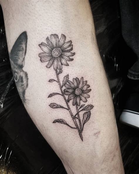 Aster Flower Tattoo Small | Best Flower Site