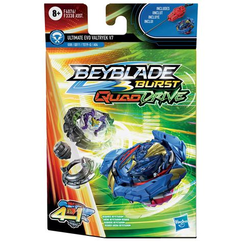 Beyblade Burst QuadDrive Ultimate Evo Valtryek V7 Spinning Top Starter ...