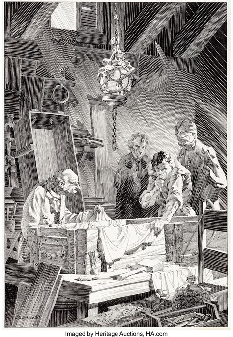 Bernie Wrightson Frankenstein Page 154 Illustration Original Art | Lot ...