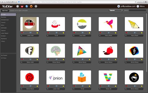 Online Logo Maker, Vector Logo Design Online, YouiDraw Logo Creator