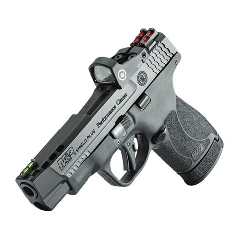 SMITH WESSON PC M&P SHIELD PLUS NTS PORTED W/RED DOT 4' Brownells ...