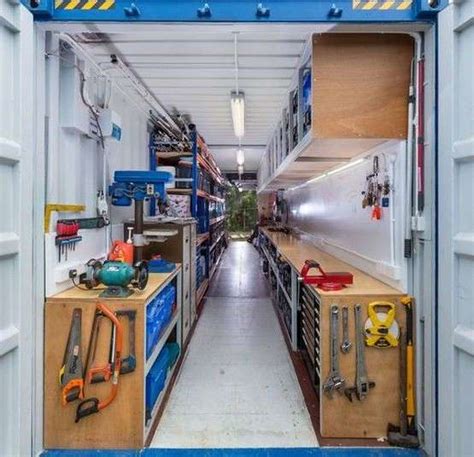 8 Inventive Shipping Container Garage Examples - Discover Containers