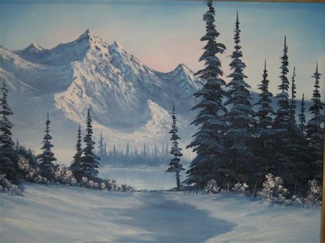 snowy mountain painting | Snowy Mountains by Leoneer on deviantART ...