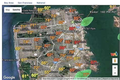 How hot is San Francisco? Don't trust your smartphone