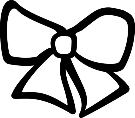 Bow Black And White Clipart - ClipArt Best