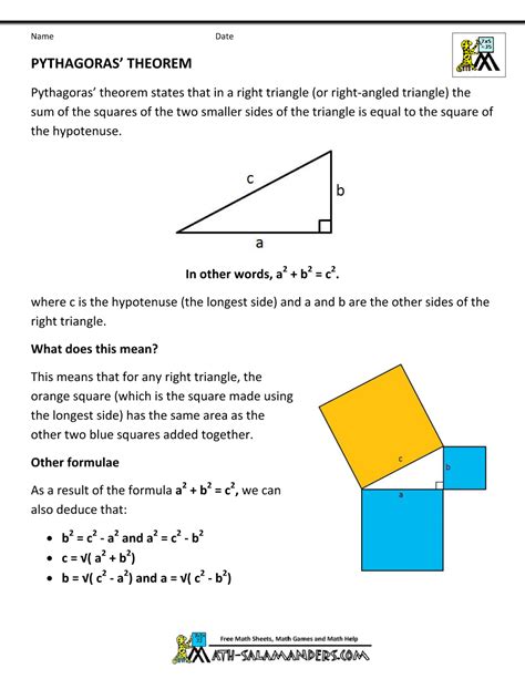 Geometry Formulas Triangles