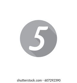 Number 5 Logo Vector Stock Vector (Royalty Free) 607292405 | Shutterstock