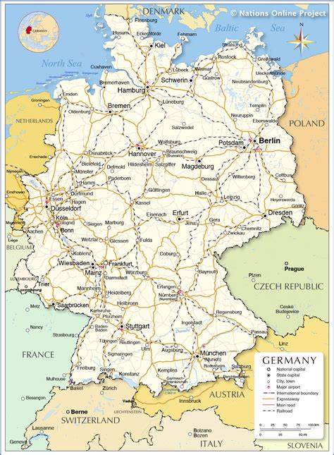 Where Can I Find A Map Of Germany - Dorise Josephine