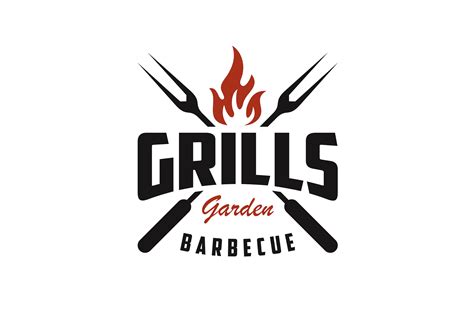 Barbecue Bbq Logo Design Graphic by Weasley99 · Creative Fabrica