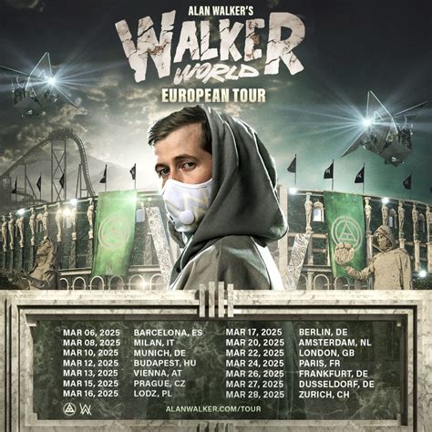 Alan Walker Tour Dates 2025: Get Ready to Dance with the Music Maestro!