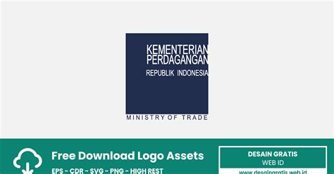 Logo Kementerian Perdagangan (Kemendag) Format Vector CDR AI EPS SVG ...