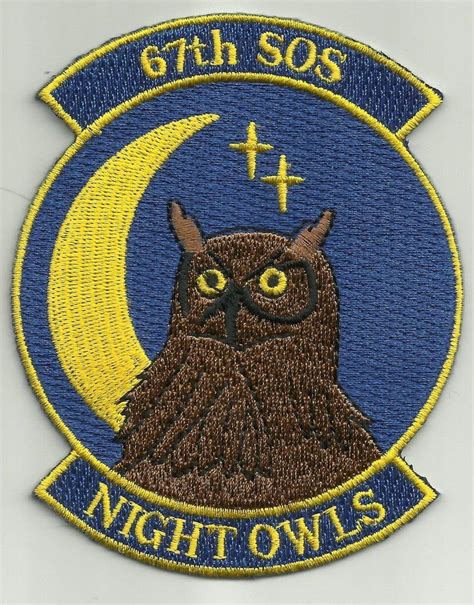 USAF 67th Special Operations Squadron Military Patch - 67th SOS NIGHT ...