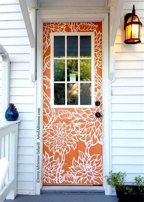 DOOR DECOR | Door murals, Mural, House painting