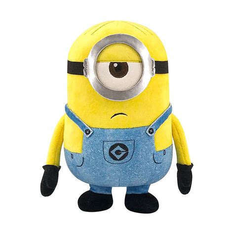 Buy MINISO 7.9'' Minions Stuffed Animals Plush Toy (Stewart), Kawaii ...