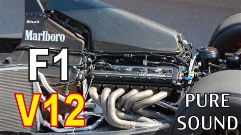 F1 V12 Start Engine Sound Compilation (HONDA, FERRARI, LOTUS,...) - YouTube