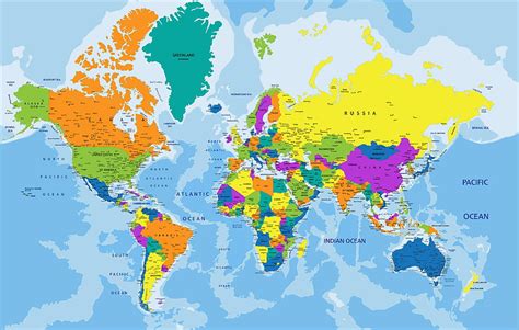 Political Map of the World, world map HD wallpaper | Pxfuel