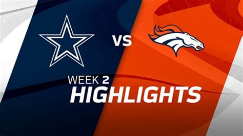 Highlights: Broncos 42, Cowboys 17