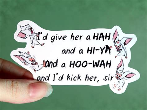 Bartok the Bat 'i'd Kick Her Sir' Anastasia 3.5 or 4 Vinyl Stickers - Etsy