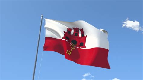 Gibraltar Flag And Map Animation Stock Footage Video 7961893 - Shutterstock