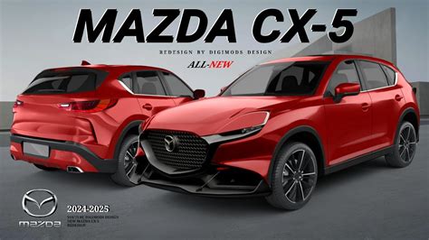 ALL NEW MAZDA CX-5 2024-2025? REDESIGN | Digimods DESIGN | - YouTube