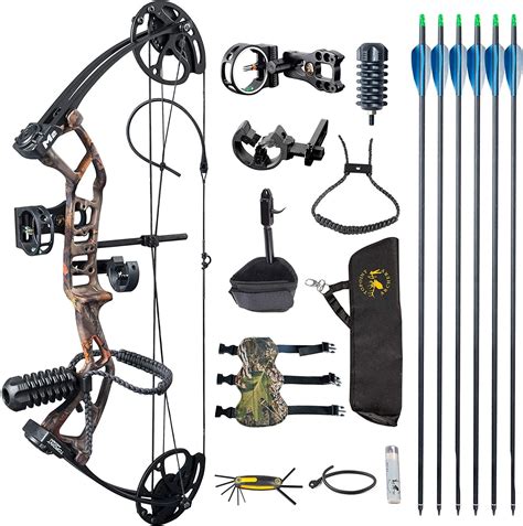 TOPOINT ARCHERY M2 Youth Compound Bow Package 290FPS Lightweight 3 ...