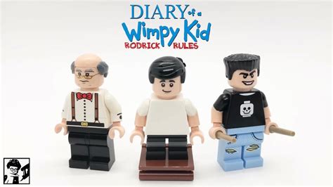 LEGO Diary of a Wimpy Kid: Rodrick Rules Custom Minifigures! - YouTube