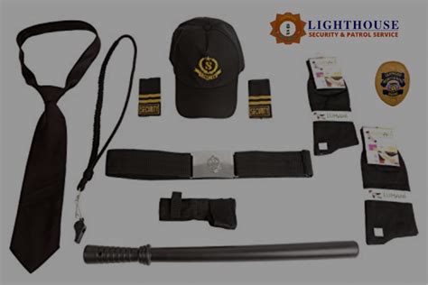 5 Must-Have Types Of Equipment for Security Guards - Lighthouse ...