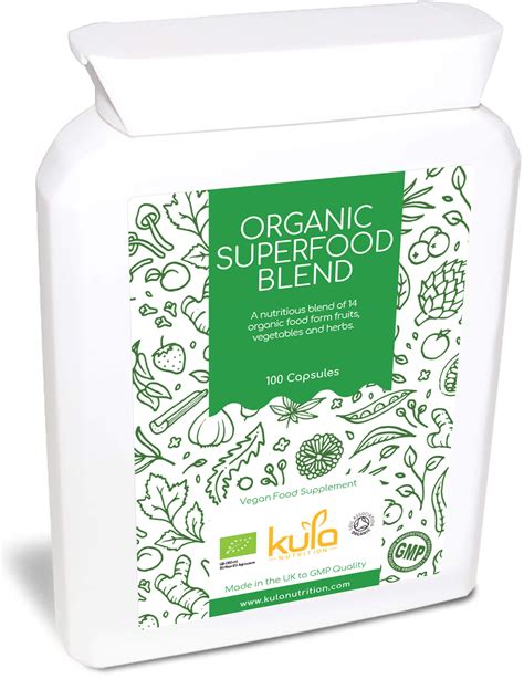 Organic Superfood Capsules - Kula Nutrition