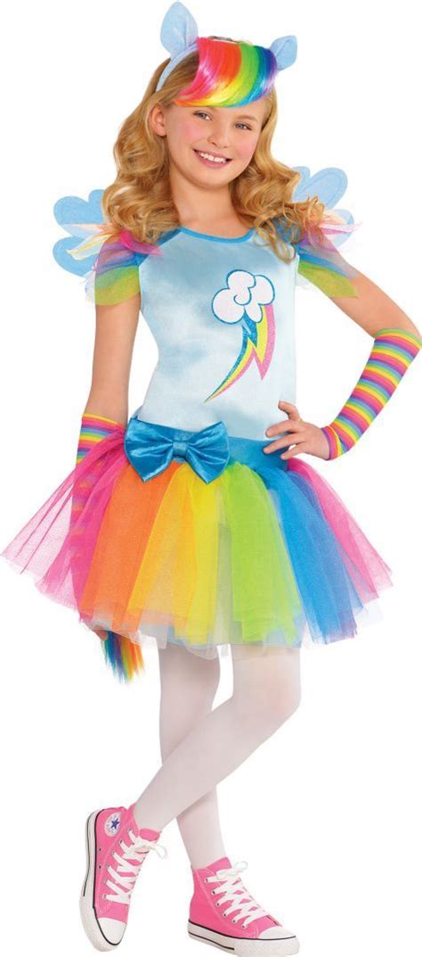 Girls Rainbow Dash Costume - My Little Pony- Party City | My little ...