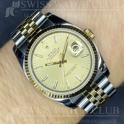 Rolex Datejust 36mm 116233 - Swiss Watch Club