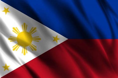 Elegant Philippine Flag Illustration