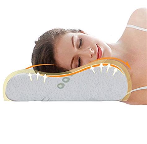 Ecosafeter Contour Memory Foam Pillow- Cervical Orthopedic Deep Sleep ...