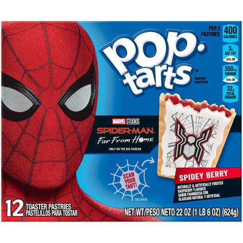 Limited Edition Spidey Berry Pop-Tarts | Food | My Commissary | My ...