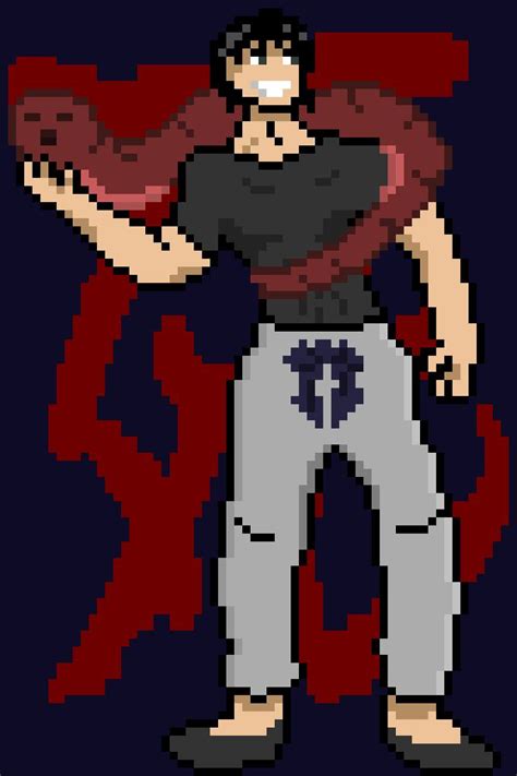 Toji Fushiguro Pixel Art