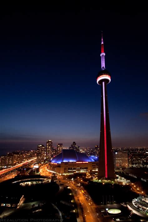 For those not afraid of heights, check out the CN Tower in Toronto ...