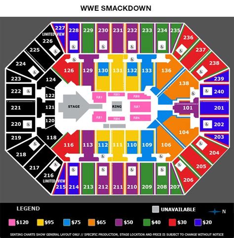 Wwe Smackdown Live Seating Chart | Brokeasshome.com