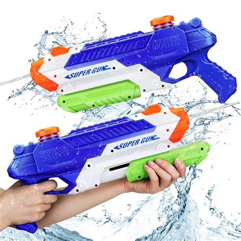 Buy 2022New Water Gun for Kids, 1000CC Squirt Gun for Kids, 2 Pack ...