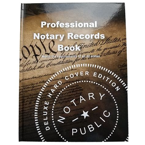 Notary Journal, Notary book, Notary record book