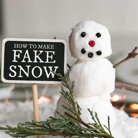 6 Craft Recipes to Make Fake Snow — Empress of Dirt