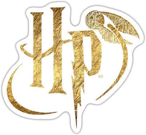 Spreadshirt Harry Potter Logo HP Sticker, One Size : Amazon.de: Küche ...