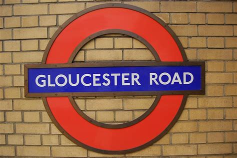 Gloucester Road Tube Station London