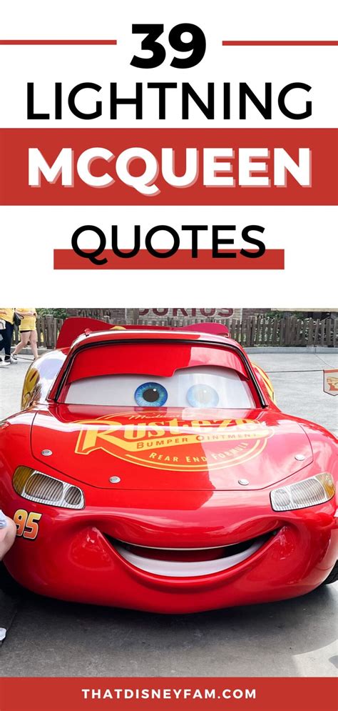 40 Lightning McQueen Quotes That'll Have You Zipping Around The Track ...