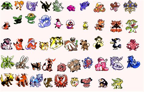 Pokemon Gold 'n' Silver colored Beta Sprites 51-99 by louiehit123 on ...