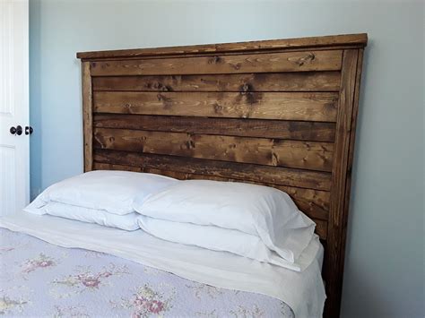 Diy Wood Headboard King at Ronald Delgado blog