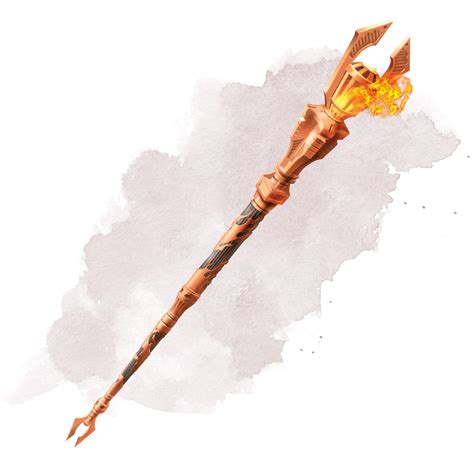 Staff of Fire - Magic Items - D&D Beyond