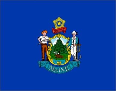 Maine State Flag