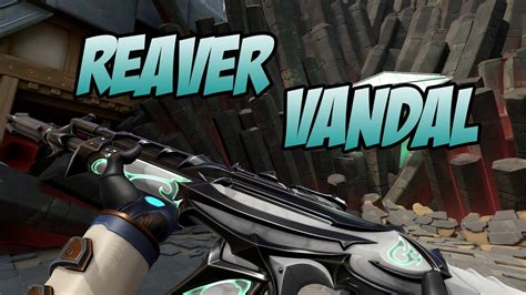 REAVER VANDAL SKIN GAMEPLAY (WHITE) - VALORANT REAVER SKINS - YouTube