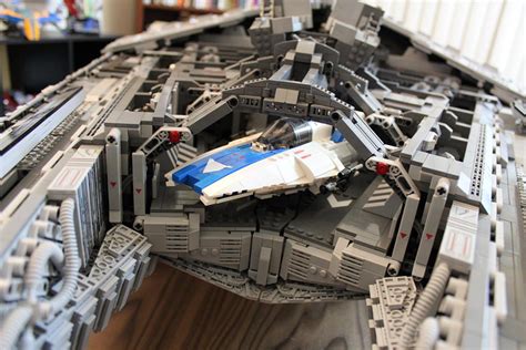 Guy Builds Lego Star Destroyer Ship With Fully Equipped Three-Floor ...