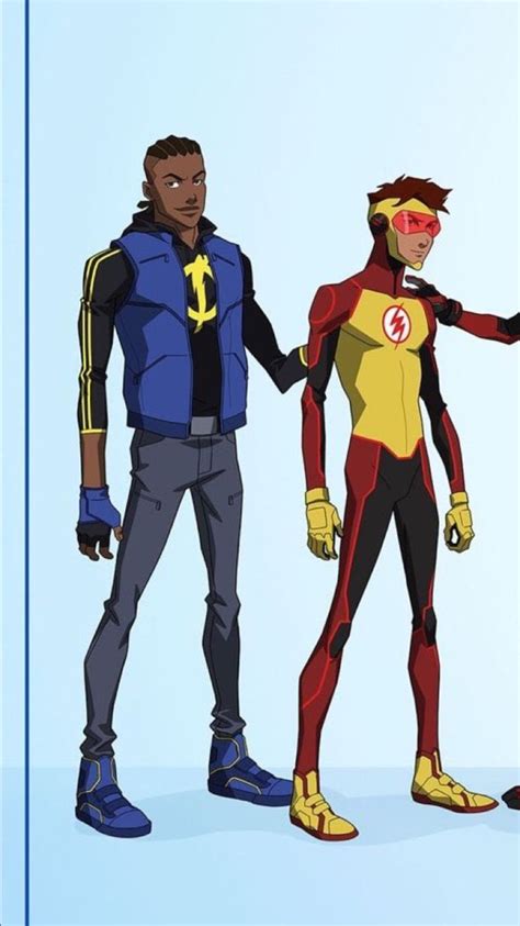 Static and KidFlash (Bart) -Young Justice Season 3 | Young justice ...