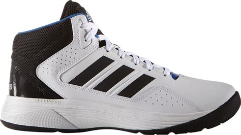 adidas Leather Neo Cloudfoam Ilation Mid Basketball Shoes in Black for ...